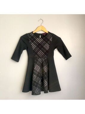 MATERIAL Girl 3/4 Sleeve Fit and Flare Dress